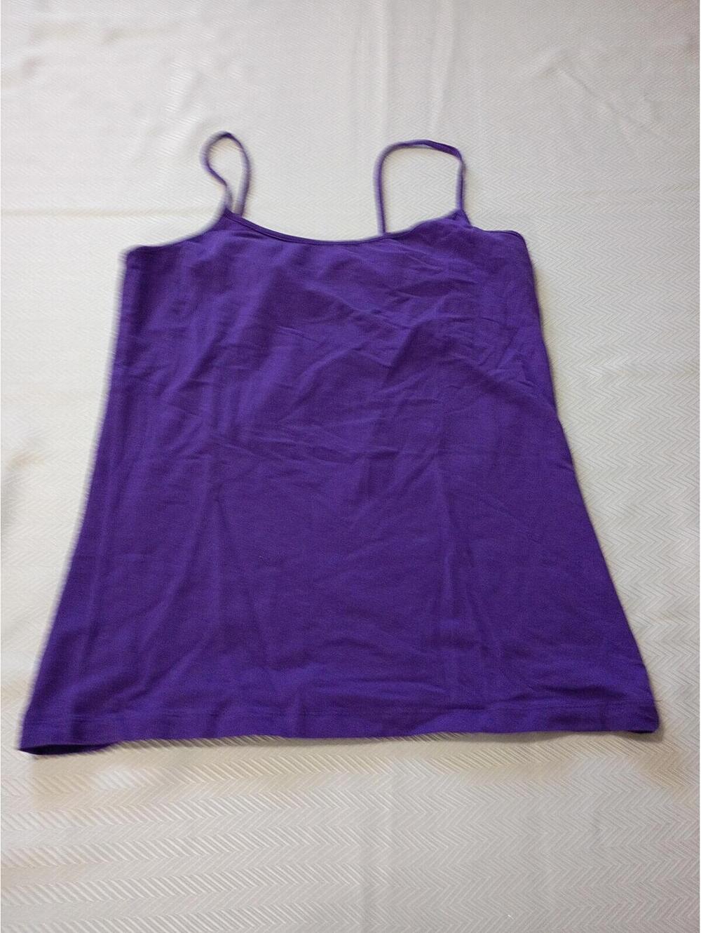 No Boundaries Purple Spaghetti Strap Tank top